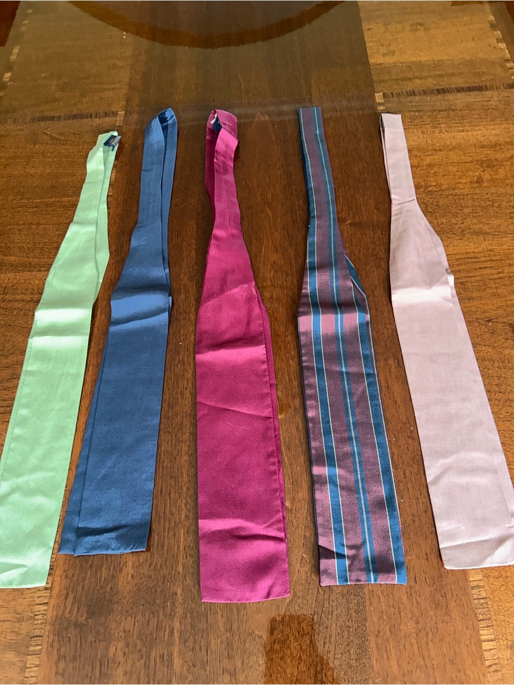 Soft Pink Table Runner for Dining - Elegant Solid Pink Linen